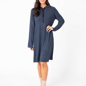 Effortless Hooded Dress Agnes and dora